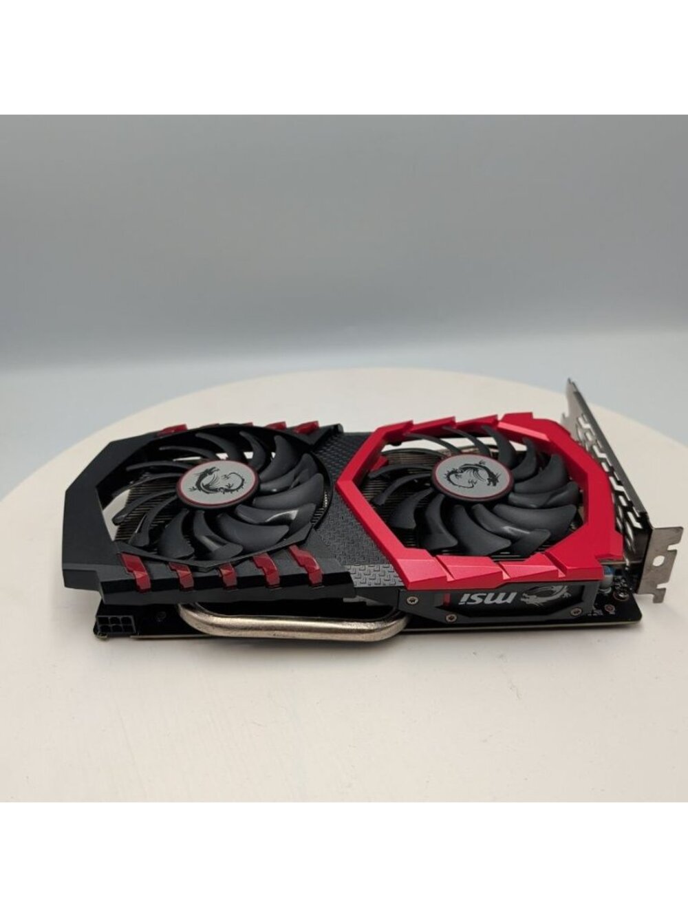 MSI Geforce GTX 1050 Ti Gaming X 4GB GDDR5 Graphics Card V335-001R Used Red blk